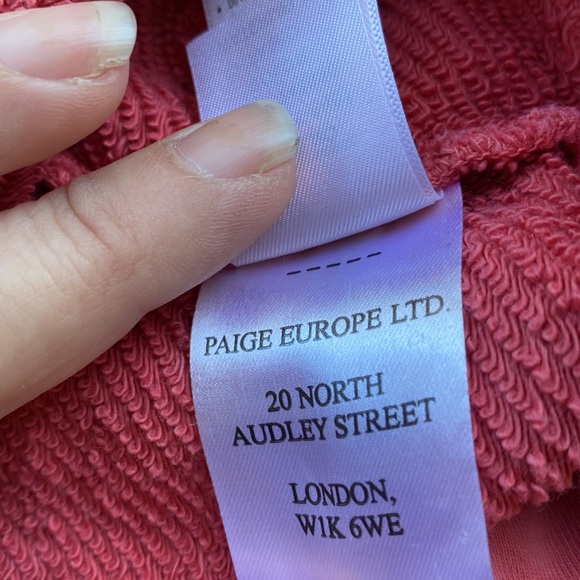 PAIGE from Neiman’s 100% Penelo faded tie dye sweatshirt with ruffles. Worn once - Picture 11 of 12